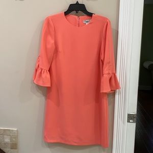 Coral dress